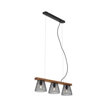 Briloner 4077-035 - Csillár zsinóron WOOD & STYLE 3xE14/25W/230V 4077-035 kép