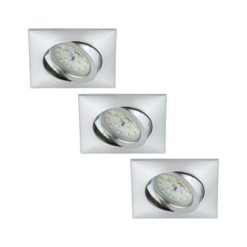 Briloner 6997-039 - KÉSZLET 3x LED Fürdőszobai beépíthető lámpa LED/5W/230V IP23 6997-039 kép