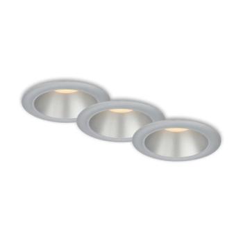 Briloner 7041-034-KÉSZLET 3x LED Fürdőszobai beépíthető lámpa LED/4,9W/230V ezüst 7041-034 kép