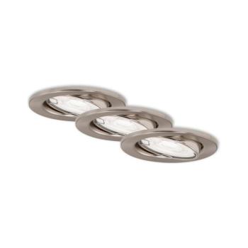 Briloner 7182-032-KÉSZLET 3xLED Dimmelhető fürdőszobai lámpa 1xGU10/5W/230V IP23 7182-032 kép