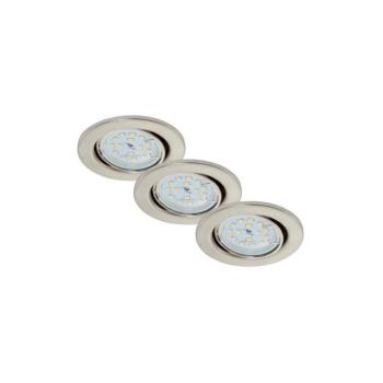 Briloner 7220-032-KÉSZLET 3x LED Fürdőszobai beépíthető mennyezeti lámpa FIT 1xGU10/5W/230V 7220-032 kép