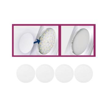 Briloner 7224-040 - 4 db 69 mm átmérőjű mennyezeti lámpa diffúzor készlet 7224-040 kép