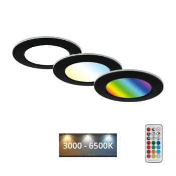 Briloner - KÉSZLET 3x LED dimmelhető fürdőszobai lámpa LED/4,8W/230V IP65 7035-035 kép
