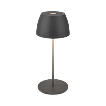 Briloner - MINI LED kültéri asztali lámpa, dimmelhető, újratölthető, érintésérzékelős, 2,5W/5V, IP44, 1800 mAh, antracit 4002707459316 kép
