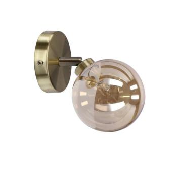 Bronzszínű fali lámpa ø 10 cm Rodia – Candellux Lighting kép