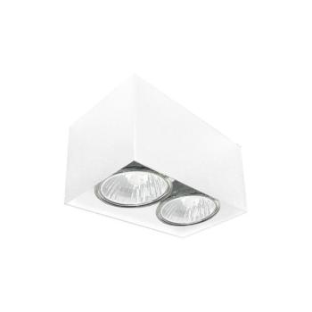 - Brosline 1077 - Irányítható spotlámpa CAGE 2xGU10/10W/230V fehér 1077 kép