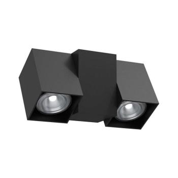 - Brosline 2294 - Fali spotlámpa CUBE 2xGU10/10W/230V fekete 2294 kép