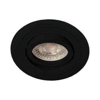 - Brosline 3024 - Süllyesztett mennyezeti lámpatest TOCHI 1xGU10/10W/230V fekete 3024 kép