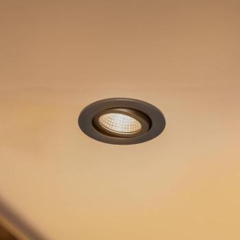 BRUMBERG LED beép. spot 38° kerek fekete 3 000K kép