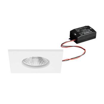 BRUMBERG LED-es süllyesztett reflektor BB21, fehér, 85 x 85 mm, on/off, IP65 kép