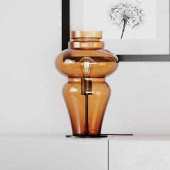 By Rydéns Dolores asztali lámpa Magasság 40 cm konyak kép