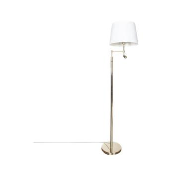 ByRydens 1988780-6509 LED állólámpa ORLANDO 1xE27/5W/230V + LED/3W fehér/arany 1988780-6509 kép