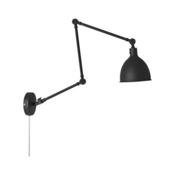 ByRydens 2827660-4000 - Fali lámpa BAZAR 1xE27/5W/230V fekete 2827660-4000 kép