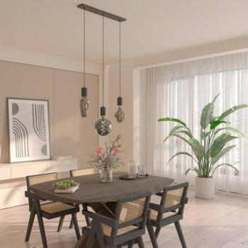 Calex Kalmar LED izzó E27 5W G200 1800K dim titán kép