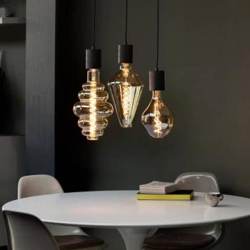 Calex LED izzó Organic Evo, E27, 6 W, arany, dimmelhető kép