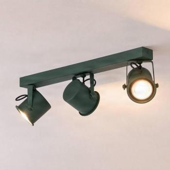 Canico mennyezeti spotlámpa, 3 izzós, zöld kép