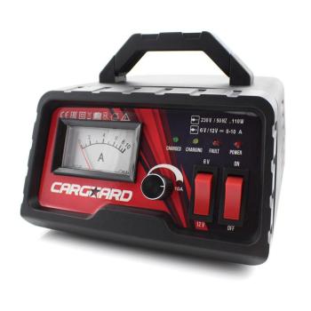 Carguard potméteres analóg akkumulátor töltő 6V - 12V, 0A - 10A kép