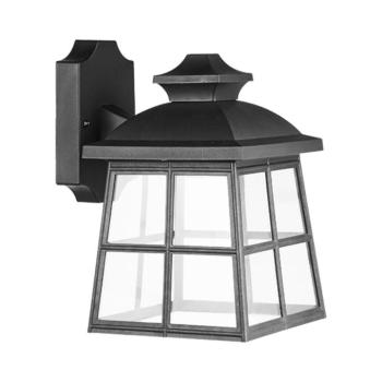 CARL LANTERN DOWN 1XE27 BLACK IP44 kép