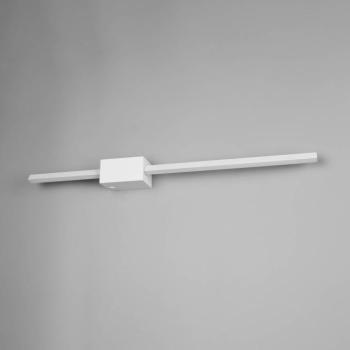 Cassino LED fali világítás, matt fehér, szélesség 70 cm, fém kép