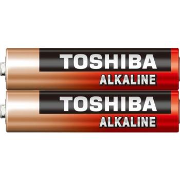 Ceruzaelem AAA (LR03) , 1.5 Volt , 2 darab , tartós , elem , Red Alkaline , TOSHIBA kép