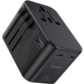 ChoeTech PD65W 2C+A Travel Travel Wall Charger kép
