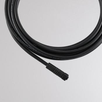 CHOPA II csatlakozókábel, hossza 500 cm, fekete, IP65, Schuko kép