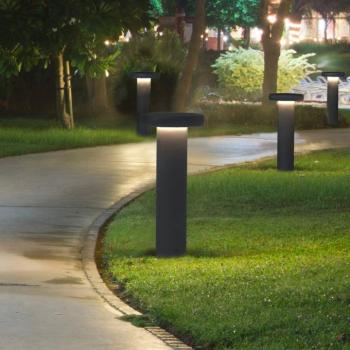 CIRC LED ösvény világítás, DALI, antracit, magasság 82 cm, IP65 kép