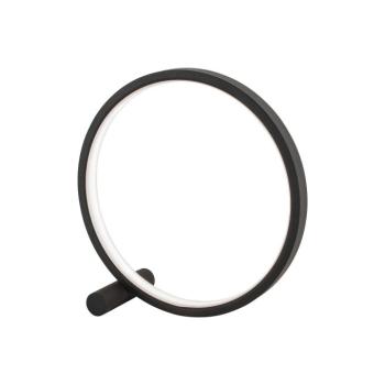 Circle LED asztali lámpa, fekete kép