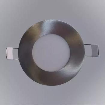 CIRCLE LED panel 18W 4200K kerek króm kép