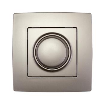 CITY DIMMER LED KAPCSOLÓ (3-300W) PEZSGŐ METÁL kép