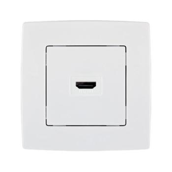 CITY HDMI ALJZAT FEHÉR METÁL kép