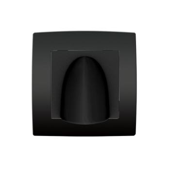 CITY ONE GANG CABLE OUTLET WITHOUT TERMINAL ANTRACIT kép