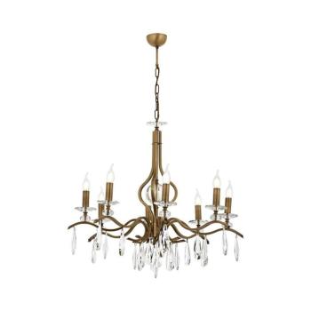 CLASSIC láncra akasztható csillár 8xE14/40W/230V, bronz 301AUR1353 kép