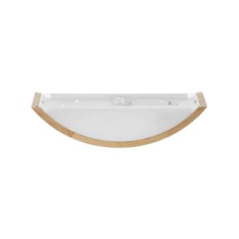 Cleo D1DR410 fali világítás, tölgyfa, 41 cm hosszú, E27 kép