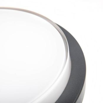 CMD 9162 LED fali lámpa, szürkületi érzékelő, Ø 26 cm, CCT, IP54 kép
