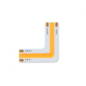 COB LED szalag click csatlakozó szögletes 4000K 10 mm 2 PÓLUSÚ L Típus 8W, 24V, LED line, LL-478399 kép