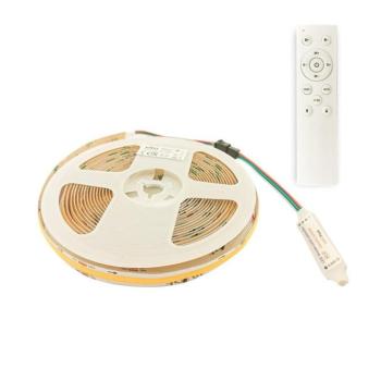COB LED szalag LEDStrip+ 24V 360xCOB IC 4000K 12W/m 1200lm/m IP20 3m Tape 10mm 5m/tekercs vágható: 8,33cm 5541100 VITO kép