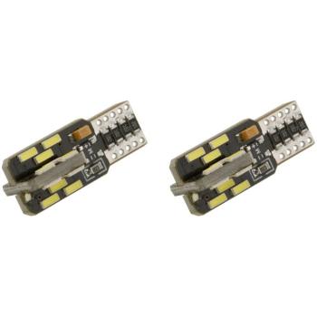 COMPASS Izzó 24 LED 12V T10 NEW-CAN-BUS fehér 2 db kép