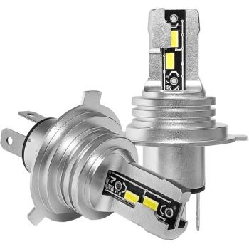Compass LED CSP chip 12V H4, 2 db kép