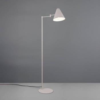Cosima álló lámpa, világosszürke, magasság 126 cm, fém kép