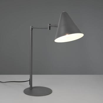 Cosima asztali lámpa, antracit, magasság 50 cm, fém kép