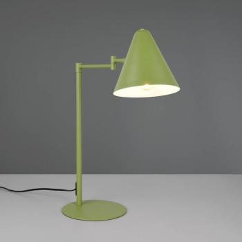 Cosima asztali lámpa, zöld, magasság 50 cm, fém kép