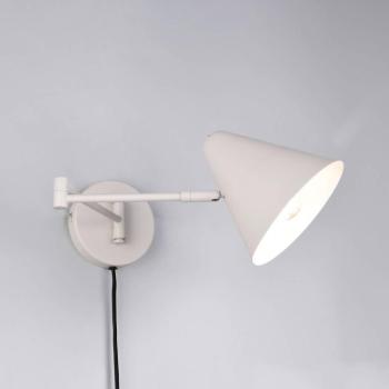 Cosima fali világítás, világosszürke, kinyúlás 54 cm, fém kép