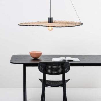 Costas függőlámpa, dönthető rattan ernyő, Ø 100cm kép