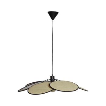 Cottex 8200130-4000 - Kábelen függő csillár WINF 1xE27/8W/230V bézs/fekete 8200130-4000