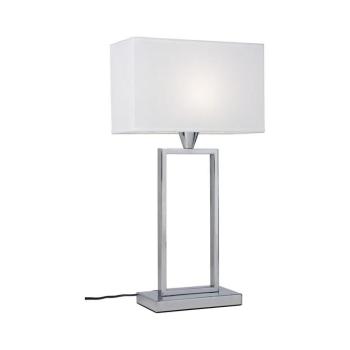 Cottex B2821K - Asztali lámpa KENSINGTON 1xE14/40W/230V ezüst B2821K kép