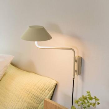 COVER LED fali világítás, homokszínű, 30 cm-es kinyúlás, fém kép