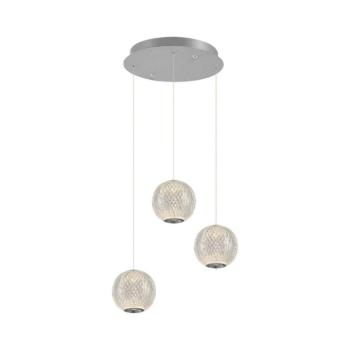 CREMONA kábeles LED csillár 3xLED/5W/230V 3000K matt króm 414LRC1381 kép