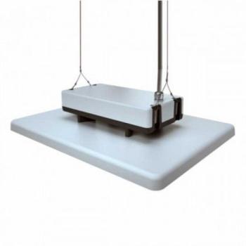 Csarnokvilágító LED lámpatest , lapos téglalap alakú , villódzásmentes , Dalival dimmelhető ,200 Watt , természetes fehér , 160 lm/W , 110° , LEDISSIMO TECHNICAL kép