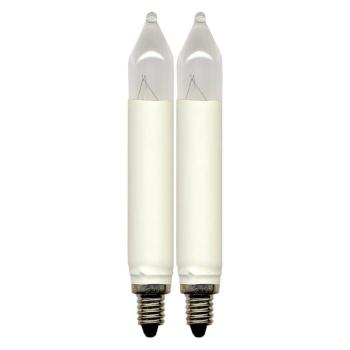 Cserélhető izzó E10 3W 34V 2 db-os csomag, 12 cm, Ø 2cm kép